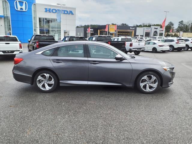 Used 2018 Honda Accord EX-L with VIN 1HGCV1F56JA016143 for sale in South Hill, VA