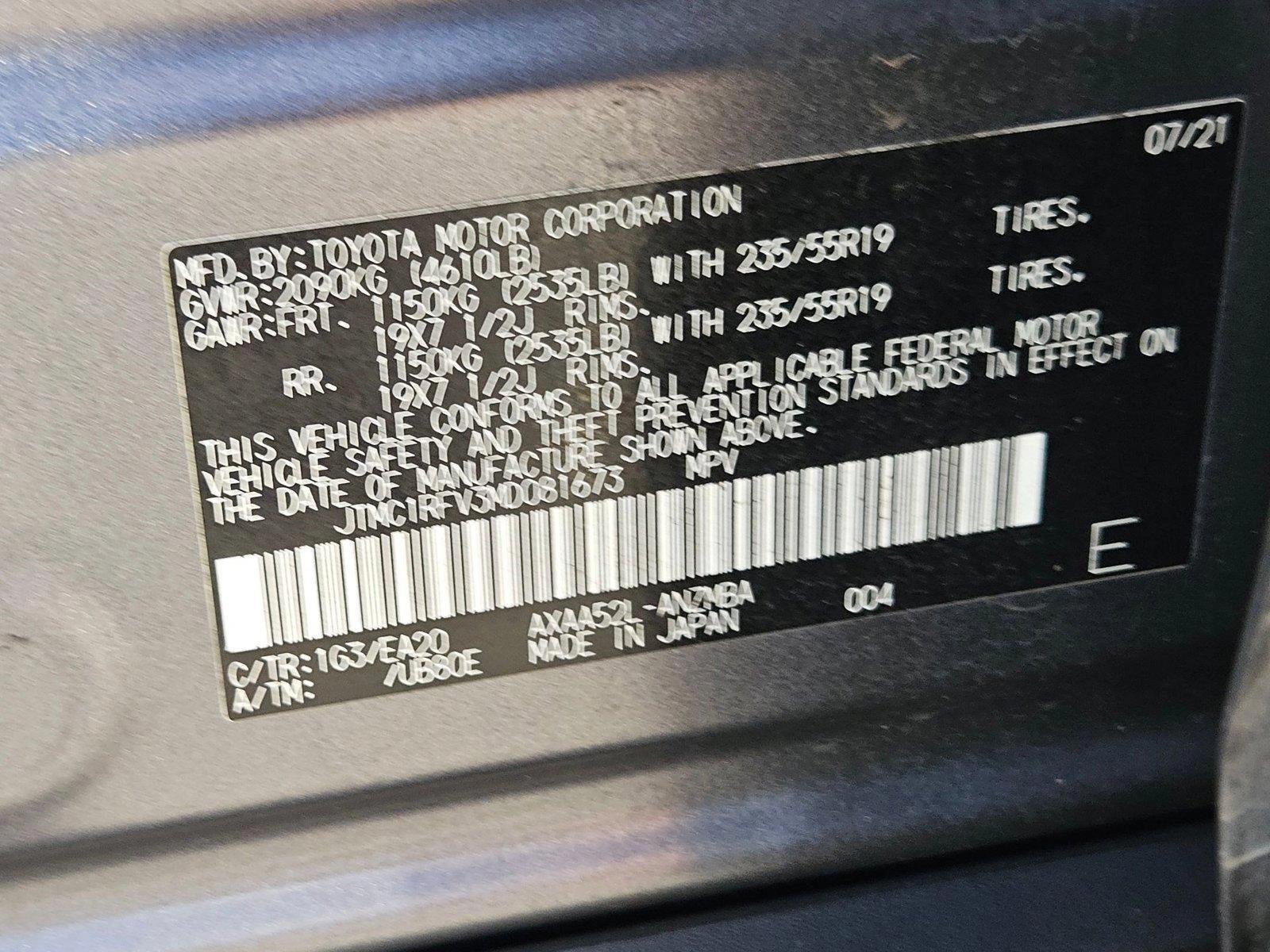 2021 Toyota RAV4 Vehicle Photo in GILBERT, AZ 85297-0446