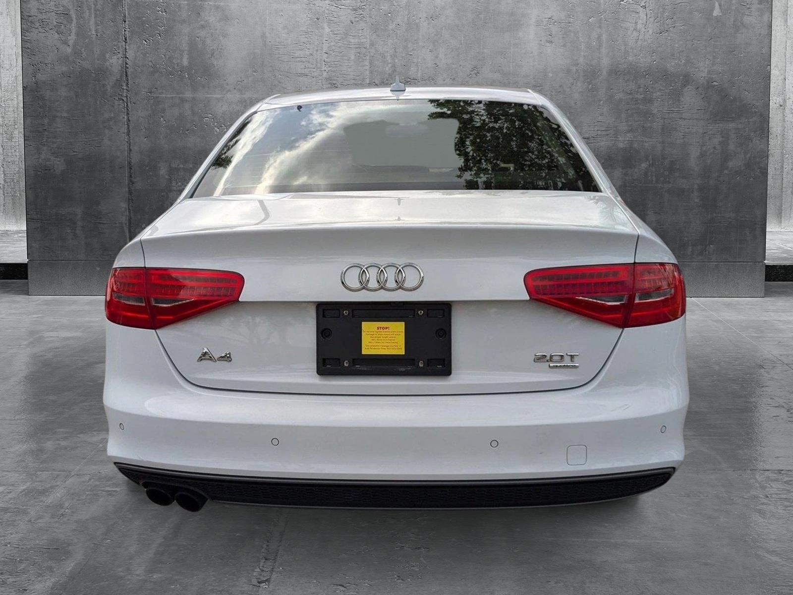 2015 Audi A4 Vehicle Photo in Miami, FL 33135