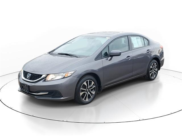 Used 2015 Honda Civic EX with VIN 19XFB2F84FE010317 for sale in Grand Blanc, MI