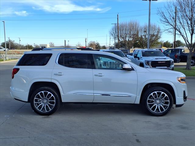 Used 2022 GMC Acadia Denali with VIN 1GKKNPL41NZ152670 for sale in Rockwall, TX