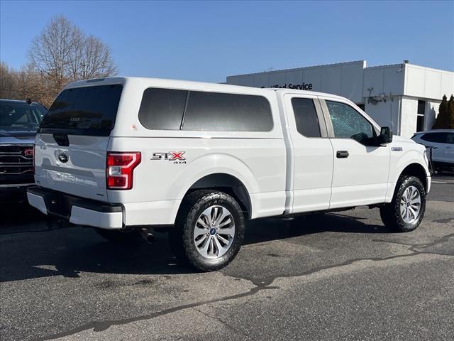 Used 2018 Ford F-150 XL with VIN 1FTEX1EP1JFC09923 for sale in Asheville, NC