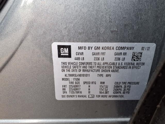 2022 Chevrolet Trailblazer Vehicle Photo in Oshkosh, WI 54904