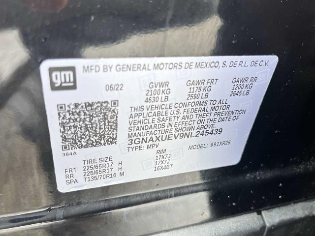 2022 Chevrolet Equinox Vehicle Photo in PITTSBURGH, PA 15226-1209