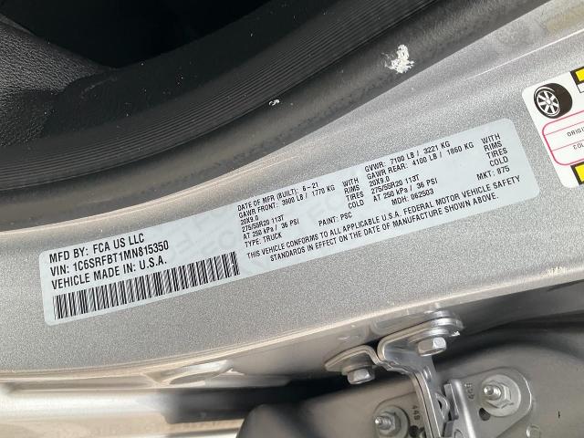 2021 Ram 1500 Vehicle Photo in Kaukauna, WI 54130