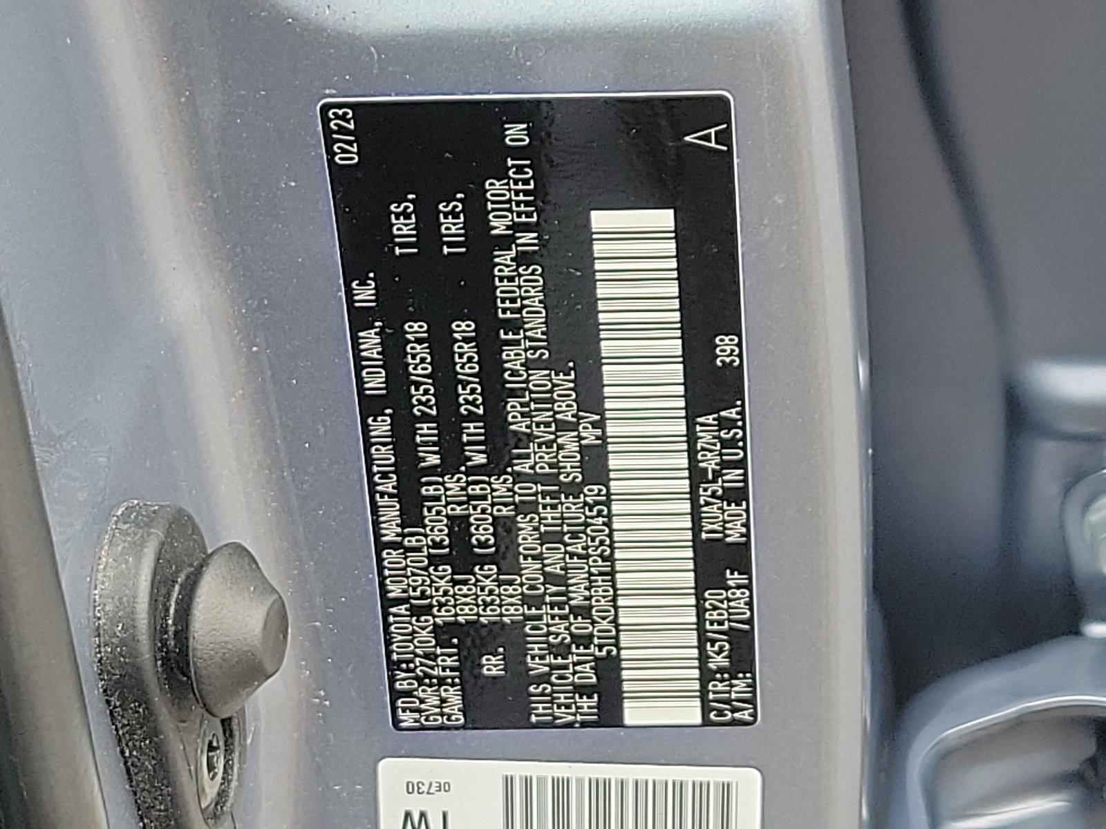 2023 Toyota Highlander Vehicle Photo in Trevose, PA 19053