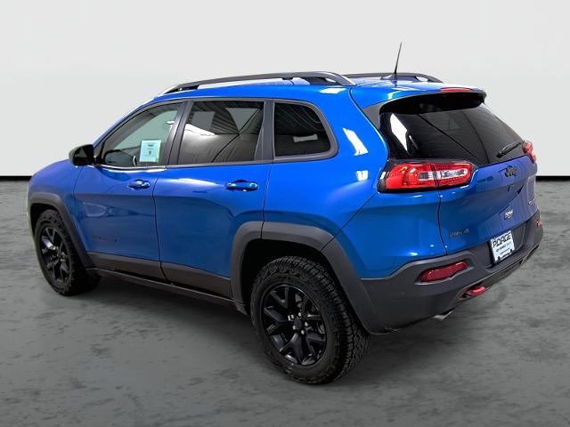 Used 2017 Jeep Cherokee Trailhawk with VIN 1C4PJMBS7HW591177 for sale in Hannibal, MO