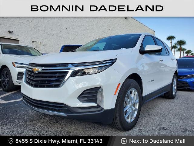 Used 2022 Chevrolet Equinox LT with VIN 3GNAXKEV6NL154892 for sale in Miami, FL