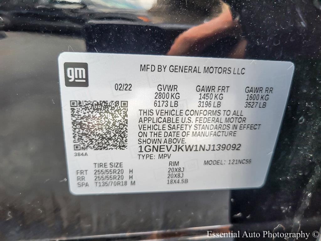 2022 Chevrolet Traverse Vehicle Photo in AURORA, IL 60503-9326