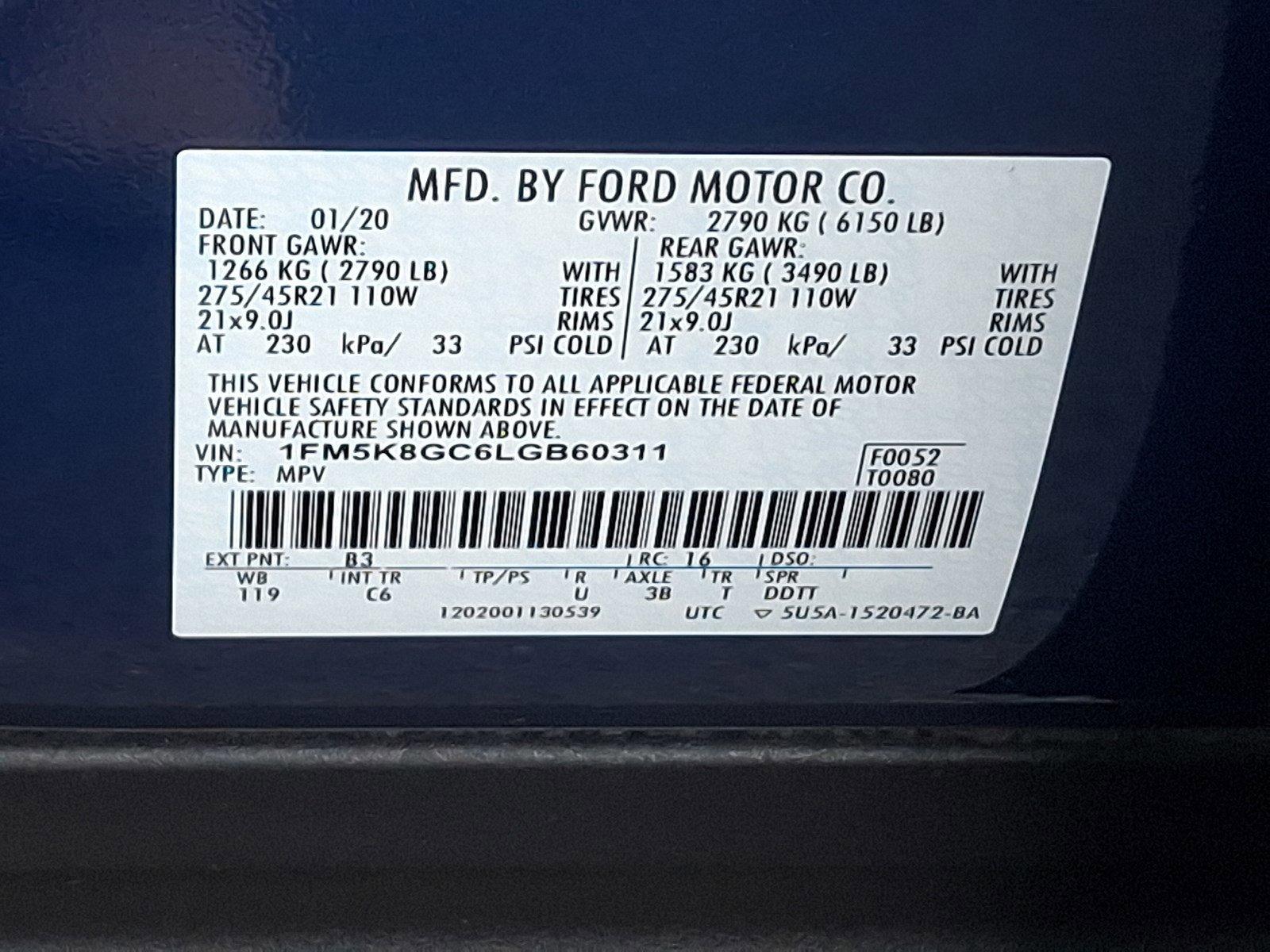 2020 Ford Explorer Vehicle Photo in Harrisburg, PA 17111