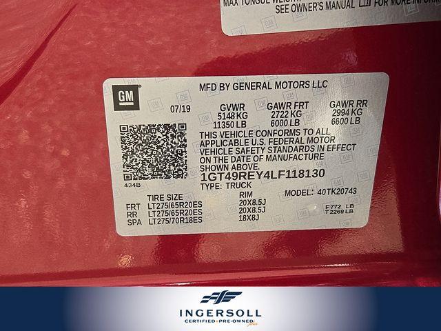 2020 GMC Sierra 2500 HD Vehicle Photo in WATERTOWN, CT 06795-3318
