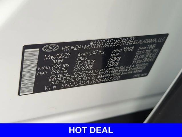 2022 Hyundai SANTA FE Vehicle Photo in Merrillville, IN 46410