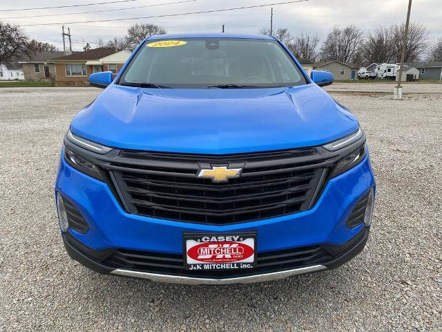 Used 2024 Chevrolet Equinox LT with VIN 3GNAXUEG9RS146228 for sale in Casey, IL