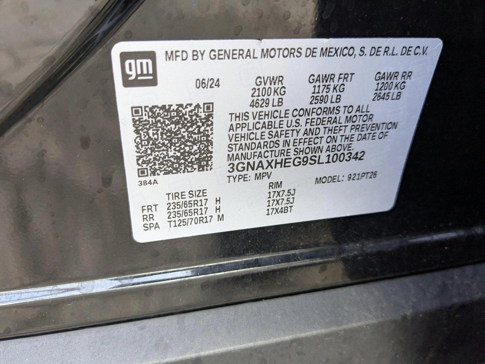 2025 Chevrolet Equinox Vehicle Photo in MIAMI, FL 33134-2699