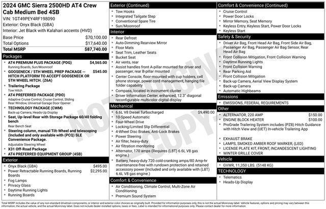 2024 GMC Sierra 2500 HD Vehicle Photo in DANBURY, CT 06810-5034