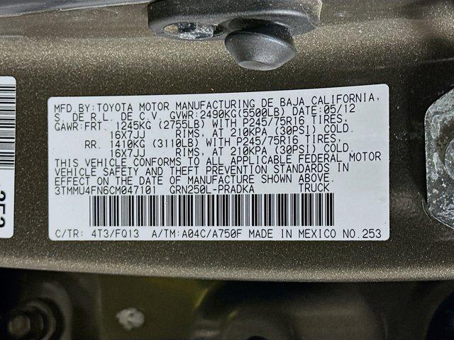 2012 Toyota Tacoma Vehicle Photo in Flemington, NJ 08822