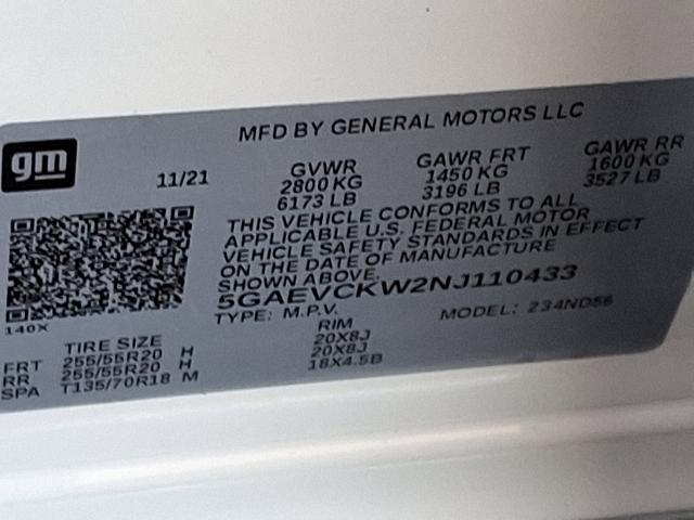 2022 Buick Enclave Vehicle Photo in TREVOSE, PA 19053-4984