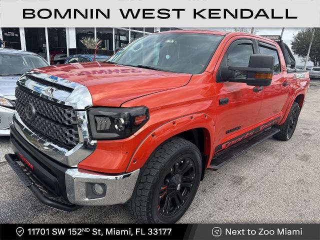 Used 2018 Toyota Tundra SR5 with VIN 5TFDW5F19JX751734 for sale in Miami, FL