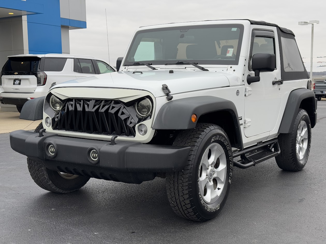 2014 Jeep Wrangler Vehicle Photo in BOONVILLE, IN 47601-9633