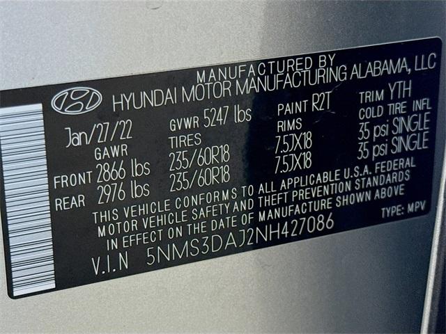 2022 Hyundai SANTA FE Vehicle Photo in Everett, WA 98204