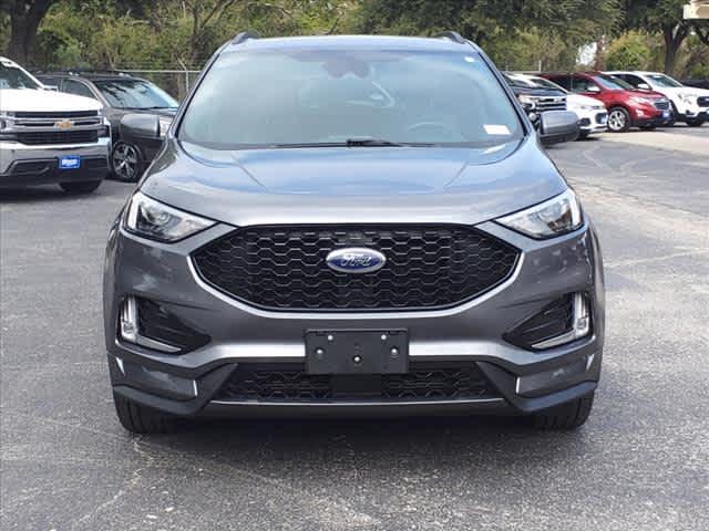 Used 2021 Ford Edge ST Line with VIN 2FMPK3J94MBA43456 for sale in Decatur, TX