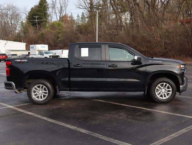 Certified 2021 Chevrolet Silverado 1500 LT with VIN 1GCPYJEK6MZ430690 for sale in Mcmurray, PA