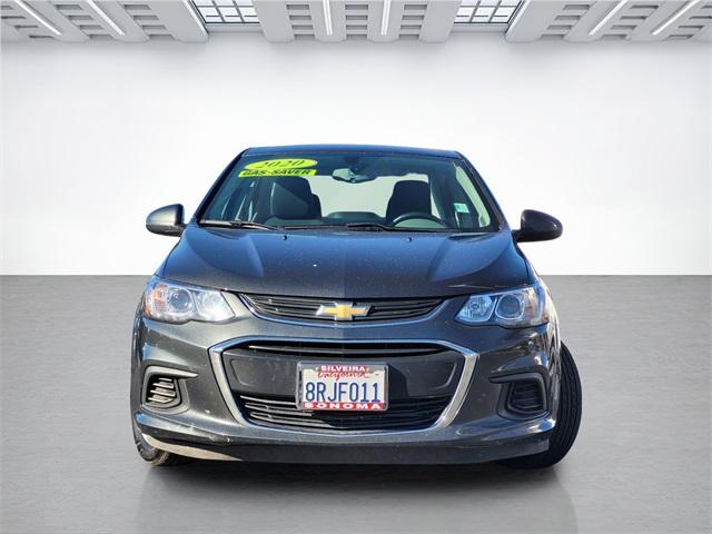 Used 2020 Chevrolet Sonic LT with VIN 1G1JD5SB1L4108556 for sale in Sonoma, CA