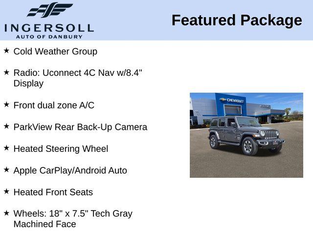 2022 Jeep Wrangler Unlimited Vehicle Photo in DANBURY, CT 06810-5034