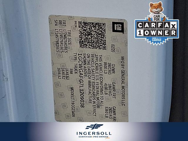 2020 Chevrolet Express Cargo 2500 Vehicle Photo in WATERTOWN, CT 06795-3318