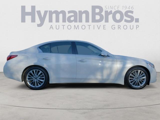 Used 2021 INFINITI Q50 LUXE with VIN JN1EV7BR7MM751562 for sale in Midlothian, VA