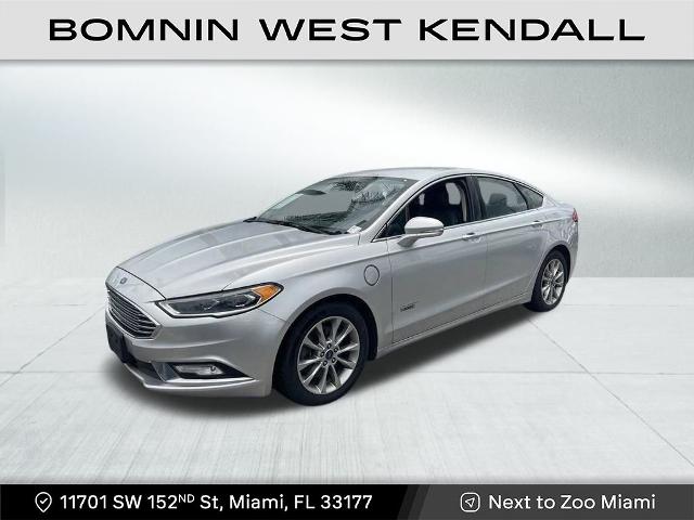 Used 2017 Ford Fusion Energi SE Luxury with VIN 3FA6P0PU2HR253904 for sale in Miami, FL