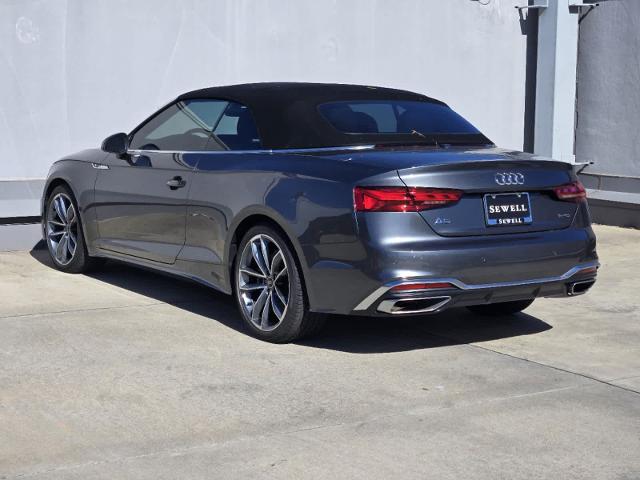 2024 Audi A5 Cabriolet Vehicle Photo in SUGAR LAND, TX 77478