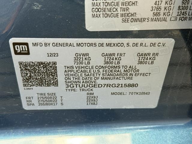 2024 GMC Sierra 1500 Vehicle Photo in MIDDLETON, WI 53562-1492