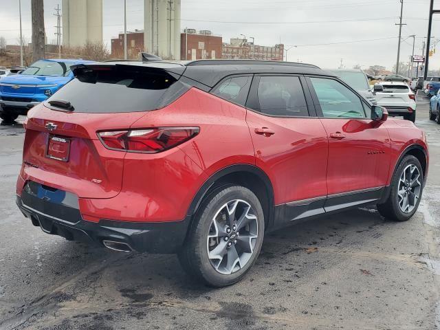 Used 2022 Chevrolet Blazer RS with VIN 3GNKBKRS4NS141499 for sale in Battle Creek, MI