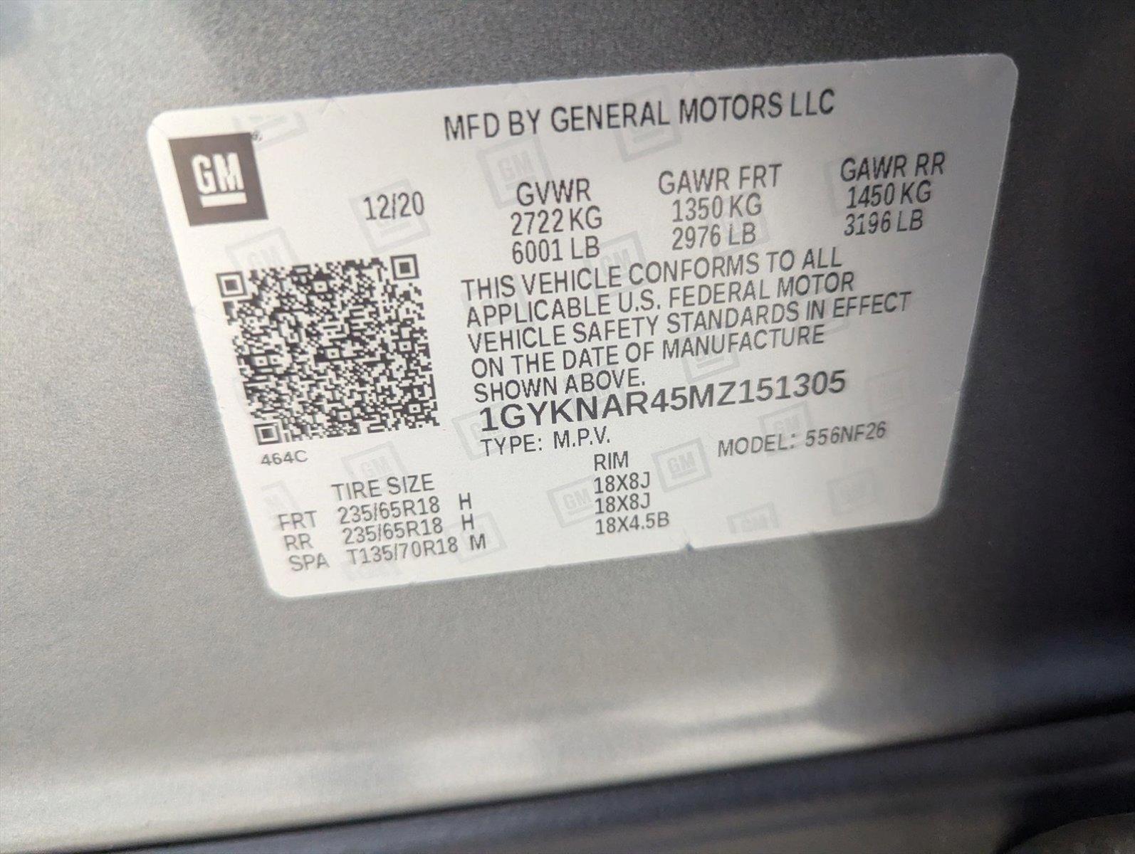 2021 Cadillac XT5 Vehicle Photo in CORPUS CHRISTI, TX 78412-4902