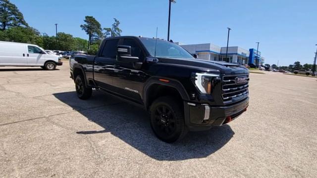 Used 2024 GMC Sierra 2500HD AT4 with VIN 1GT49PEY0RF109356 for sale in Huntsville, TX