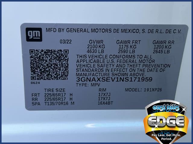 2022 Chevrolet Equinox Vehicle Photo in Roslyn, NY 11576