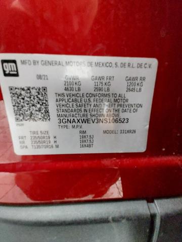 2022 Chevrolet Equinox Vehicle Photo in OSHKOSH, WI 54904-7811