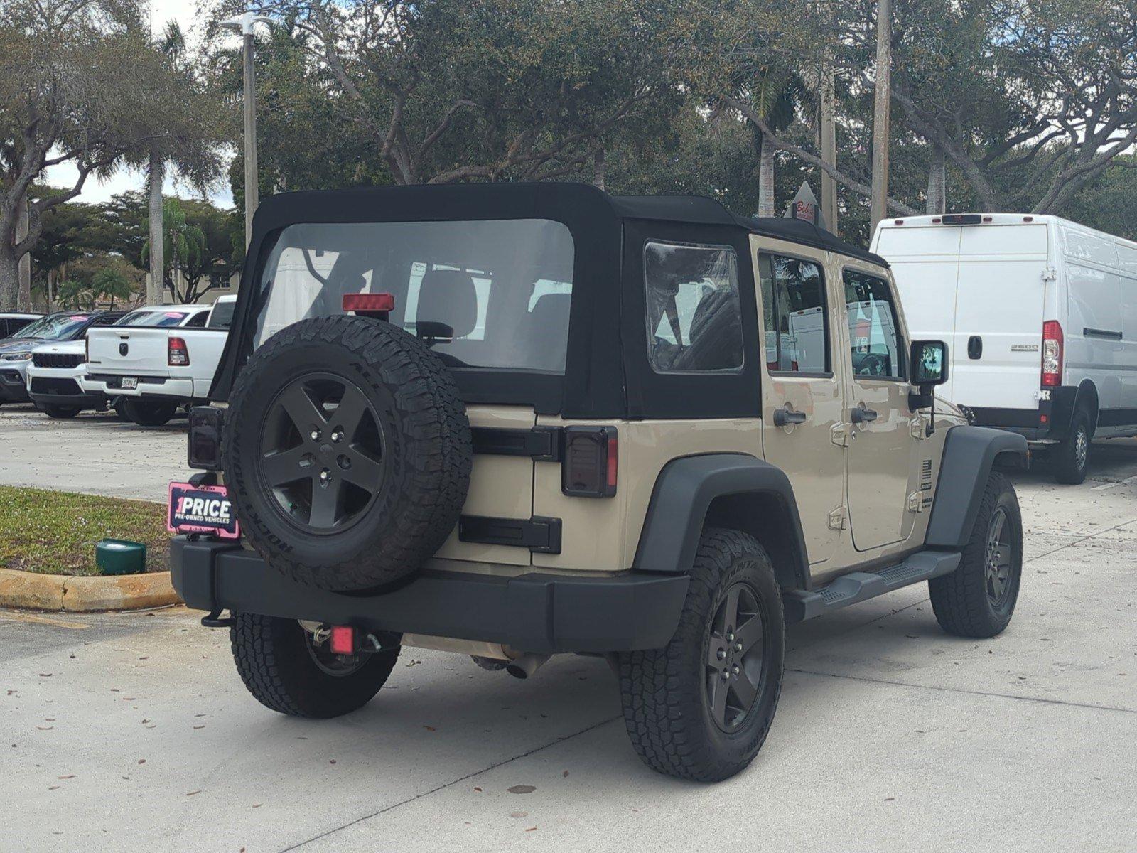 2017 Jeep Wrangler Unlimited Vehicle Photo in PEMBROKE PINES, FL 33024-6534