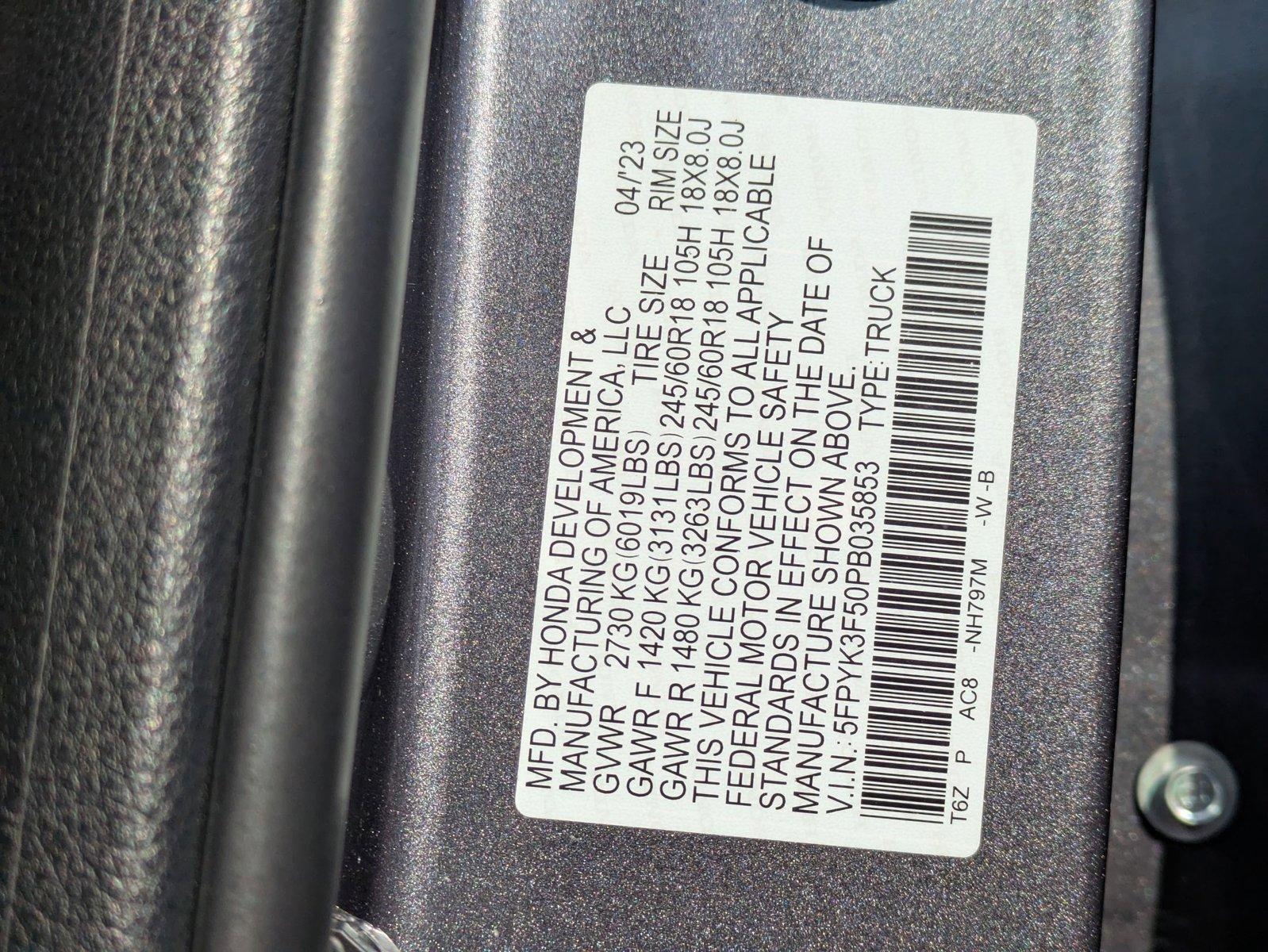 2023 Honda Ridgeline Vehicle Photo in Valencia, CA 91355