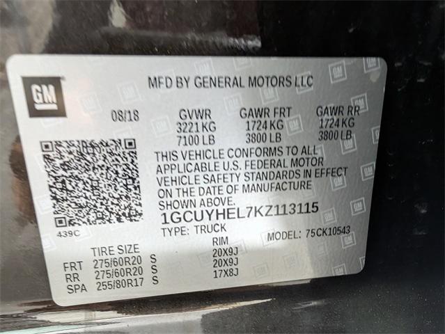 2019 Chevrolet Silverado 1500 Vehicle Photo in ENGLEWOOD, CO 80113-6708