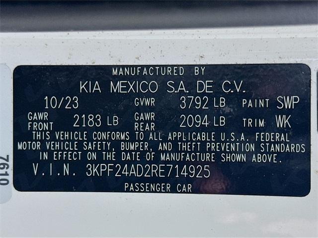 2024 Kia Forte Vehicle Photo in Everett, WA 98204