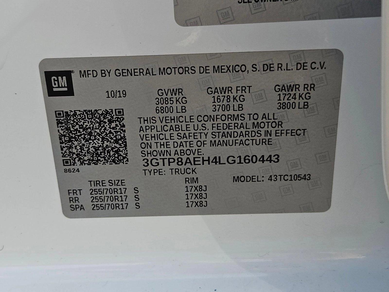 2020 GMC Sierra 1500 Vehicle Photo in MESA, AZ 85206-4395