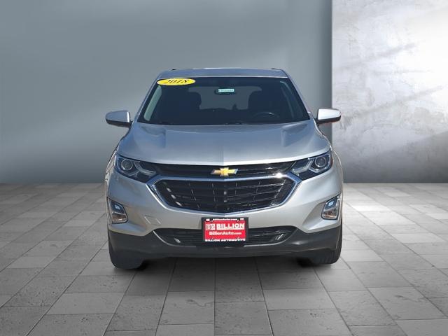 Used 2018 Chevrolet Equinox LT with VIN 2GNAXJEV8J6282656 for sale in Iowa City, IA