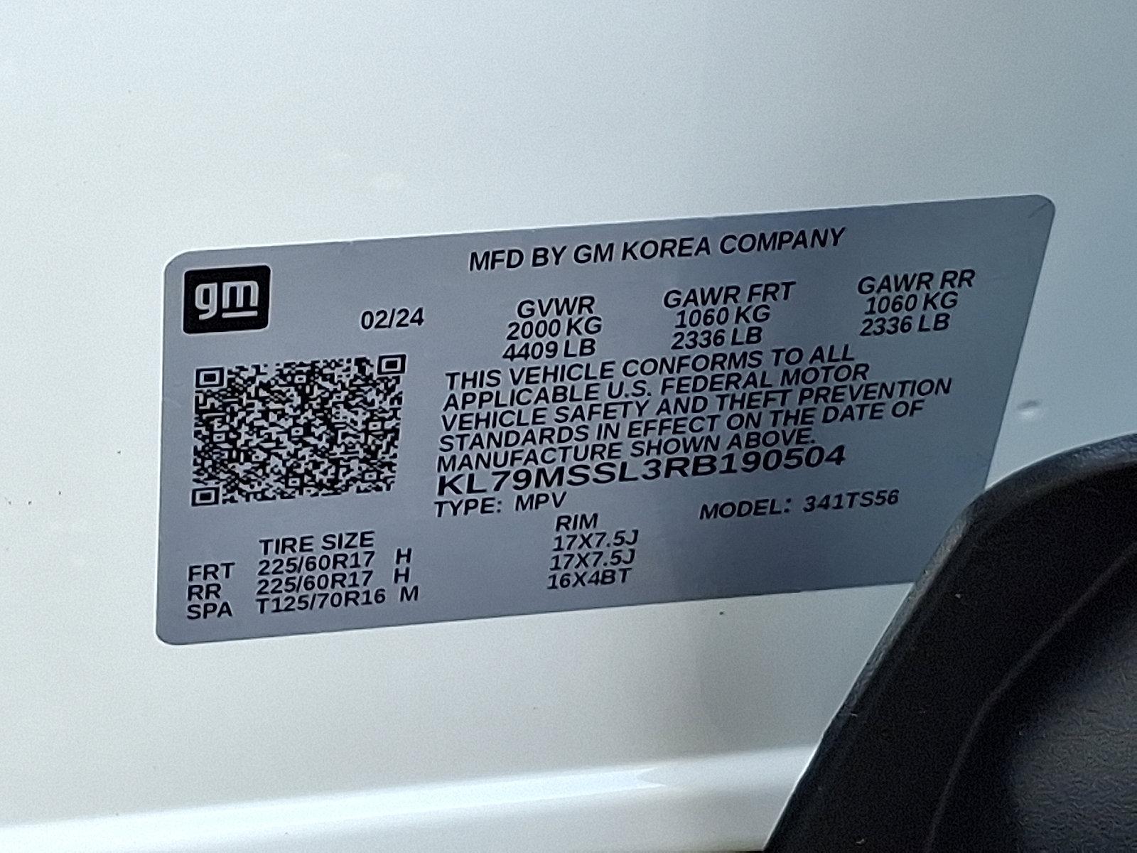 2024 Chevrolet Trailblazer Vehicle Photo in Trevose, PA 19053