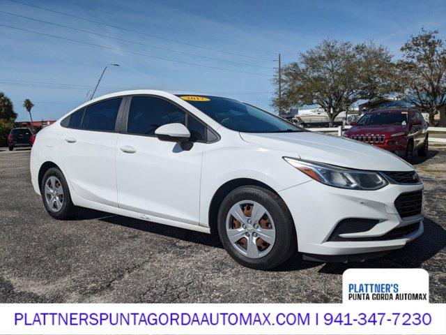 Used 2017 Chevrolet Cruze LS with VIN 1G1BC5SM1H7253725 for sale in Belle Glade, FL