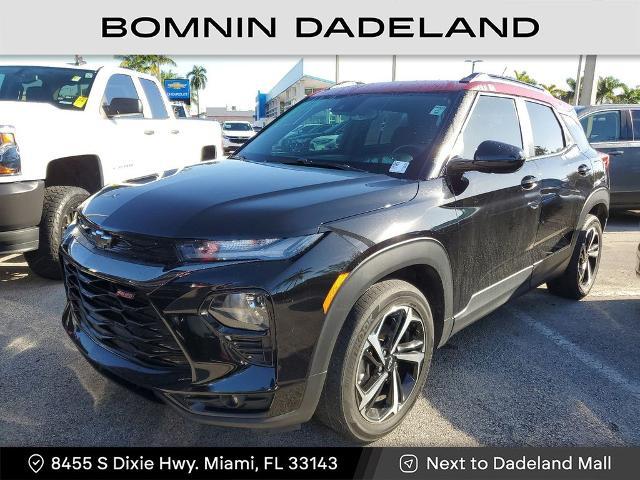 Used 2021 Chevrolet Trailblazer RS with VIN KL79MTSL5MB148852 for sale in Miami, FL