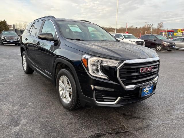 Used 2022 GMC Terrain SLE with VIN 3GKALTEV8NL123447 for sale in East Providence, RI