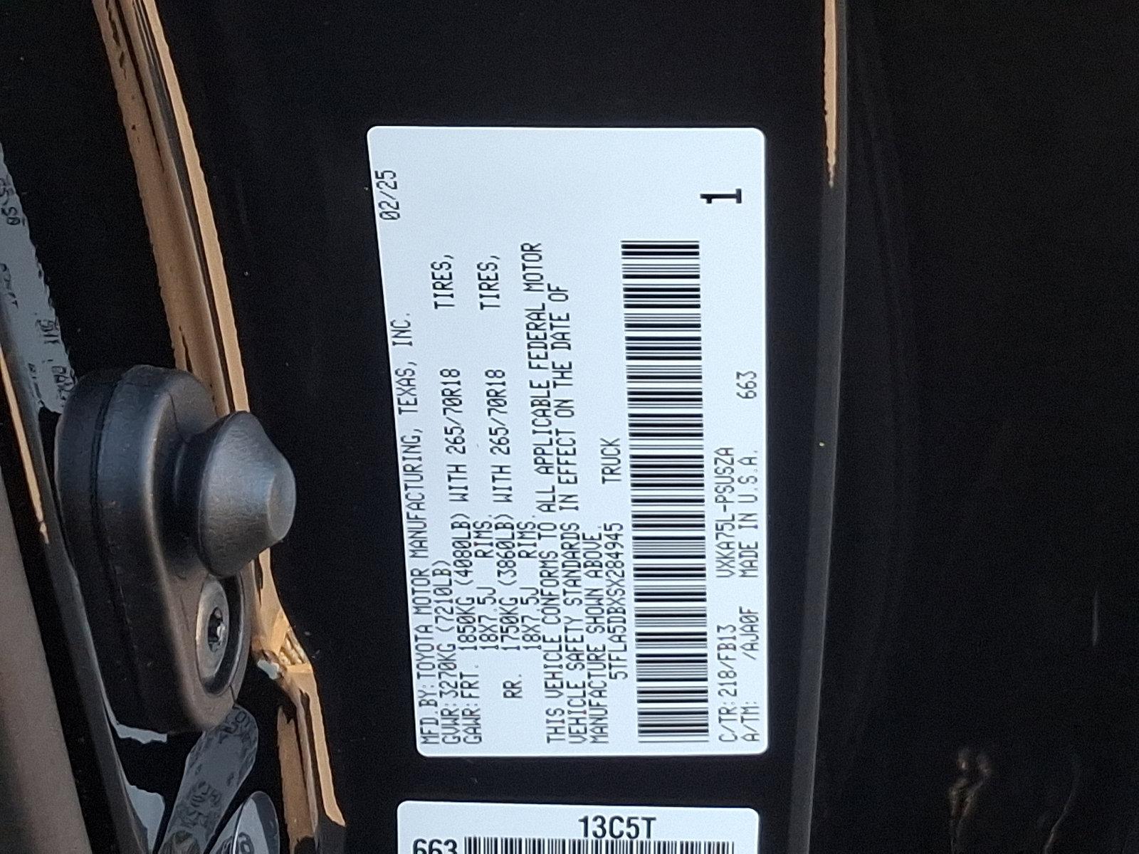 2025 Toyota Tundra 4WD Vehicle Photo in Trevose, PA 19053