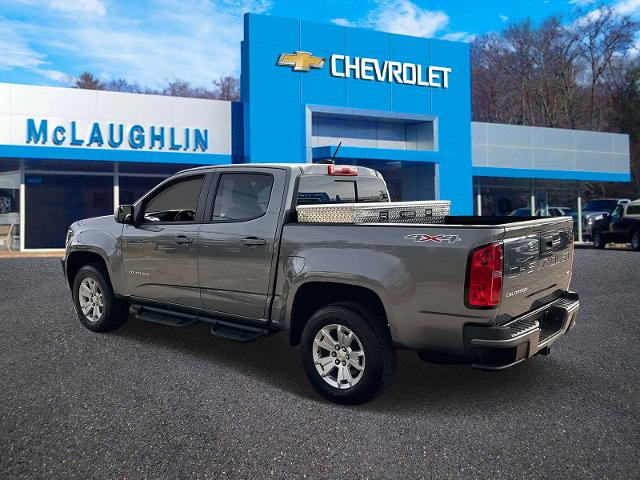 Certified 2022 Chevrolet Colorado LT with VIN 1GCGTCEN0N1127179 for sale in Whitman, MA